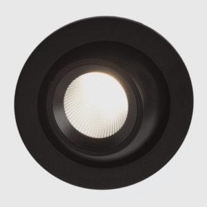 Ceres Recessed spotlight Black Dim to Warm