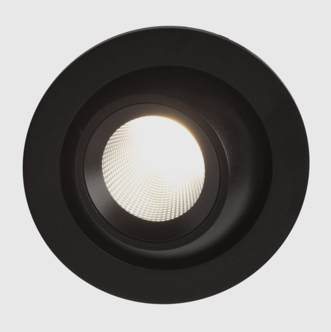 Ceres Recessed spotlight Black Dim to Warm