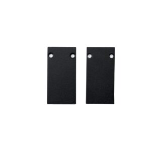 End cap voor 48V trackrail – per paar – Zwart