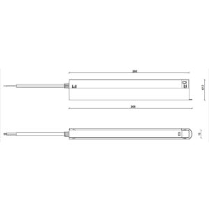 Alternative view of Power Supply voor 48V trackrail - 250W – Zwart - DALI