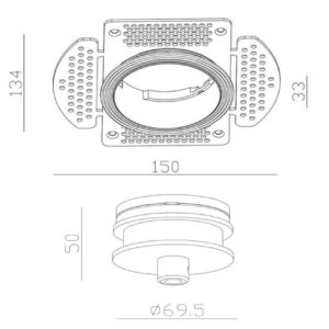 Alternative view of Sleekfit Canopy - Wit