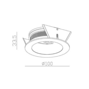 Alternative view of Sleekfit Rim mounting kit - Wit