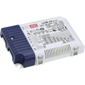 Mean Well LCM-40 – LED-driver 500 mA (0–10V/PWM/weerstand dimbaar)